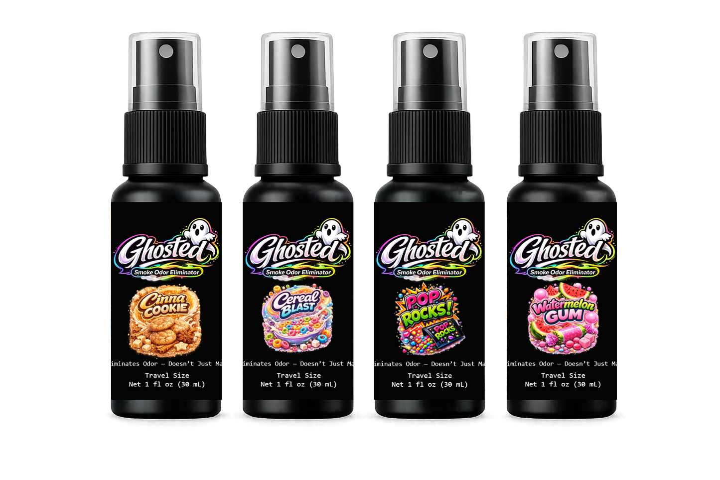 Single Ghosted-Smoke Odor Eliminator Spray 1oz