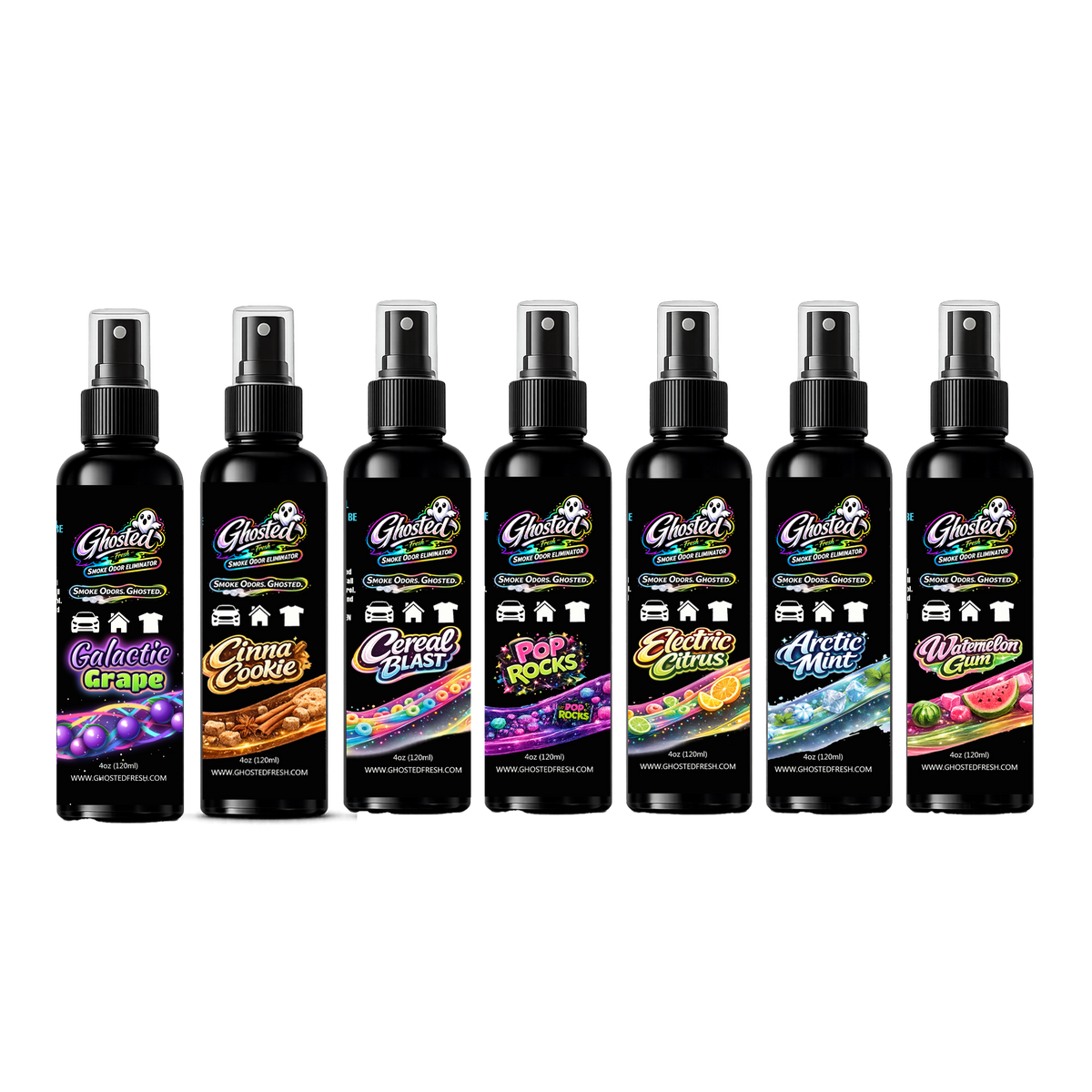 Single Ghosted-Smoke Odor Eliminator Spray 4oz