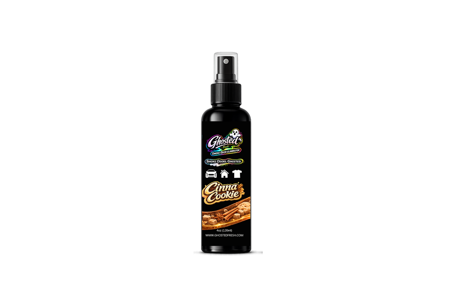Single Ghosted-Smoke Odor Eliminator Spray